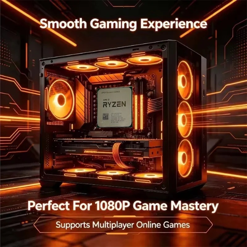 AMD Ryzen 5 3500X 3.6GHz 6 Cor - Esports Gaming Pc Build recension och pris