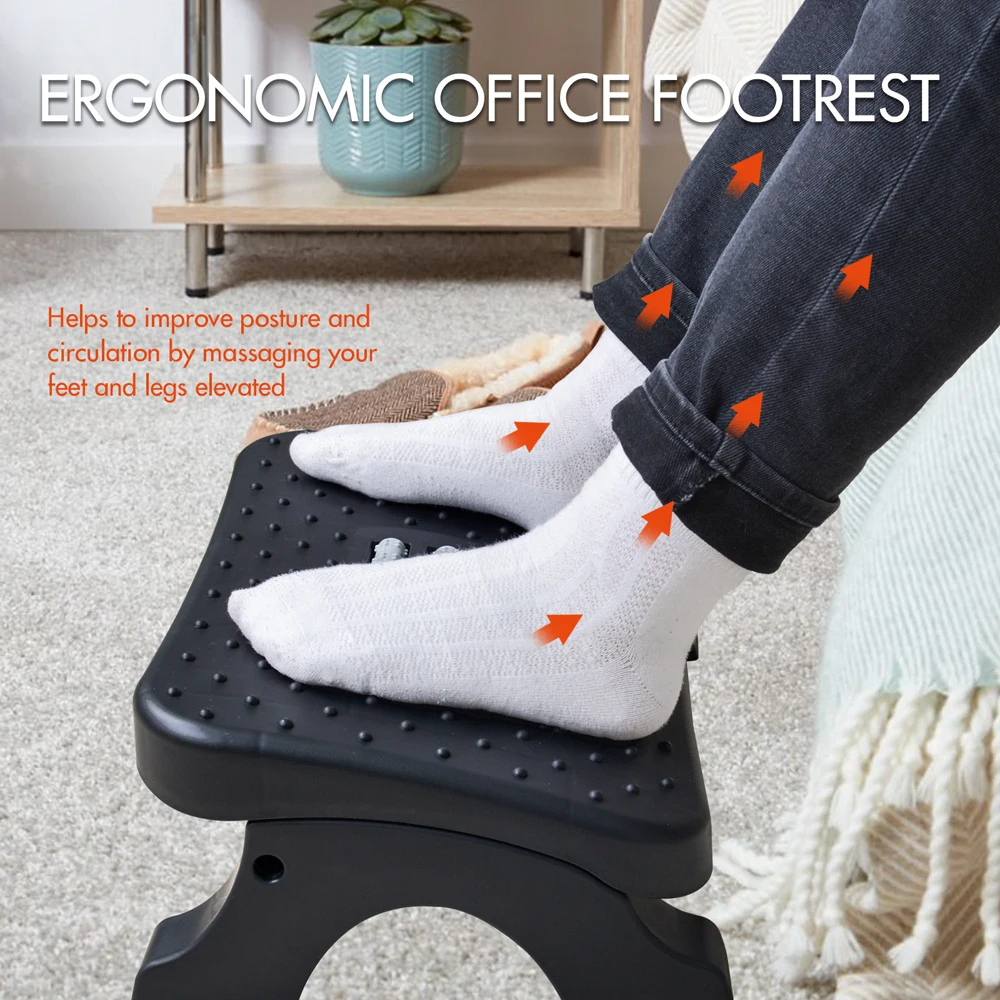 Ergonomic Under Desk Footrest  - Footrest Under Desk recension och pris