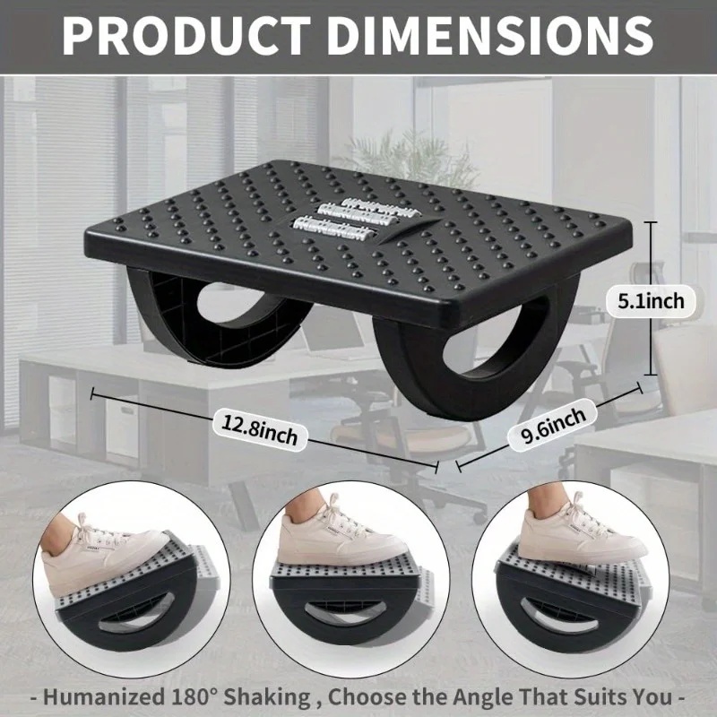 Ergonomic Under‑Desk Rocking F - Footrest Under Desk recension och pris
