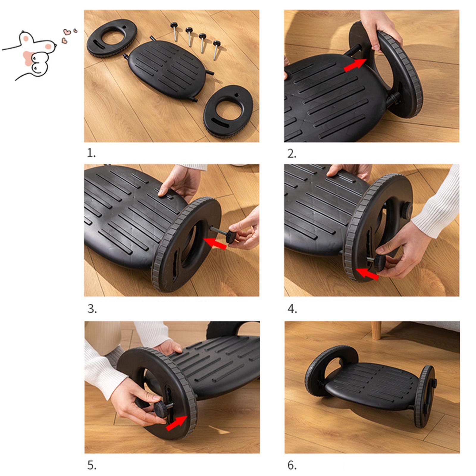 Foot Rest Under Desk Comfort 4 - Footrest Under Desk recension och pris