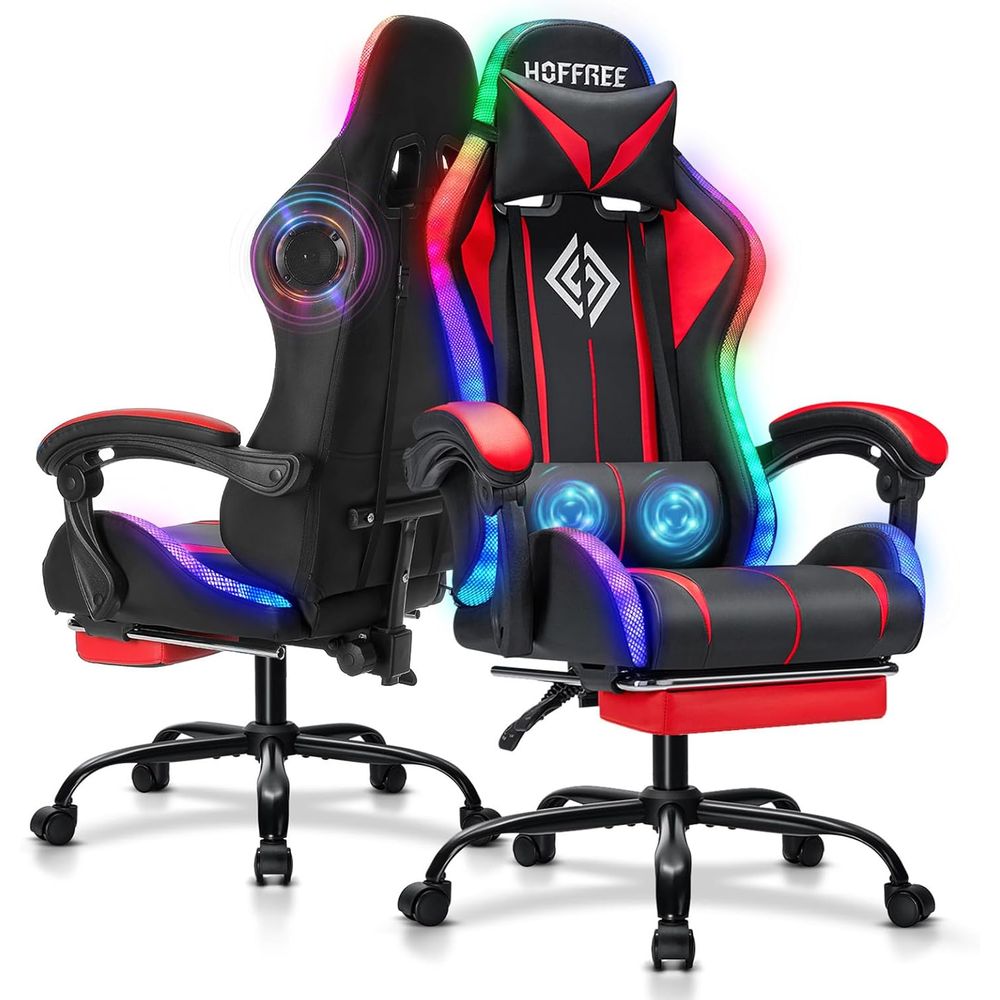 RGB Gaming Chair with Bluetoot - Video Gaming & Esports Usd Acc recension och pris
